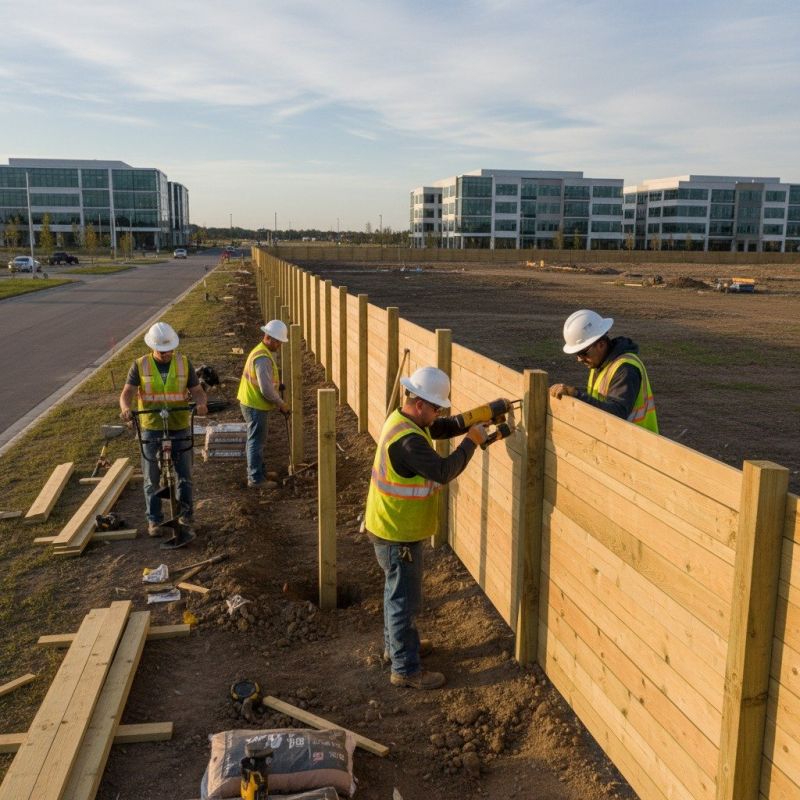 Pipe Fence Construction