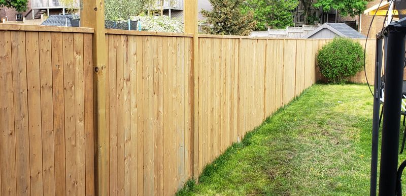 Residential Pipe Fence